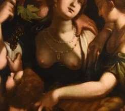 Pamono Giovanni Battista Paggi, Venus Bacchus Ceres, 1620, Oil on Canvas, Framed