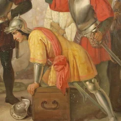 Outlet Pamono Giovanni Boni, Oil on Canvas