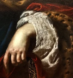 Pamono Giovanni Domenico Ferrucci, The Death of Cleopatra, Oil on Canvas, 17th Century, Framed
