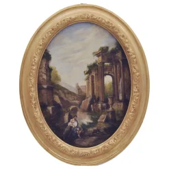Pamono Giovanni Faliero, Italian School Landscape, 2005, Oil on Canvas, Framed> Old Masters