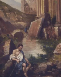 Pamono Giovanni Faliero, Italian School Landscape, 2005, Oil on Canvas, Framed><noscript><img width=