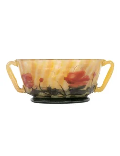 Pamono Glass Bowl from Daum Nancy, 1905> Bowls
