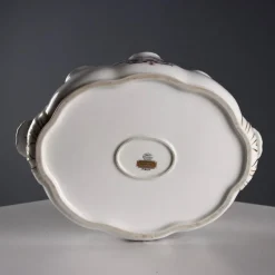 Best Pamono Glass Cooler attributed to Richard Ginori for Doccia Manufacture