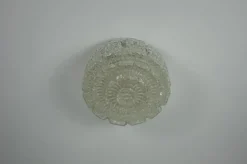 Pamono Glass Flush Mount from Glashütte Limburg, 1960s><noscript><img width=