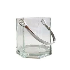 Hot Pamono Glass Ice Bucket from Luminarc, France