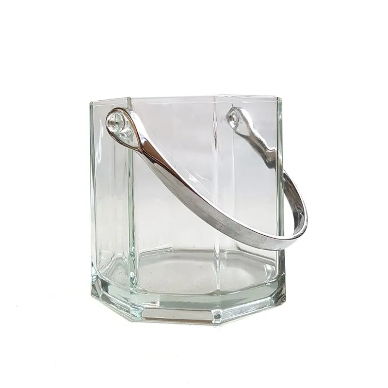 Hot Pamono Glass Ice Bucket from Luminarc, France