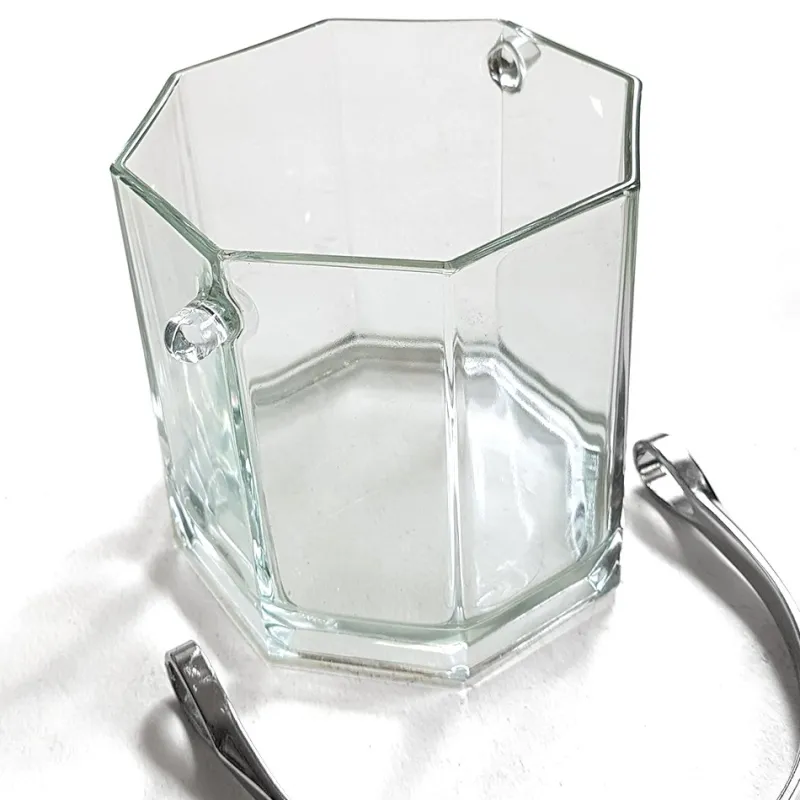 Hot Pamono Glass Ice Bucket from Luminarc, France