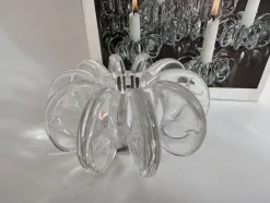 Pamono Glass Landscape Candleholder by Hertha Bengtson for Rosenthal Studio Linie, Germany, 1980s><noscript><img width=