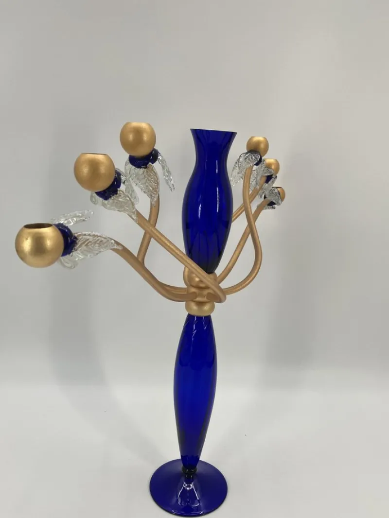 Pamono Glass Merimee Candlestick by Bořek Šípek for Driade, 1997