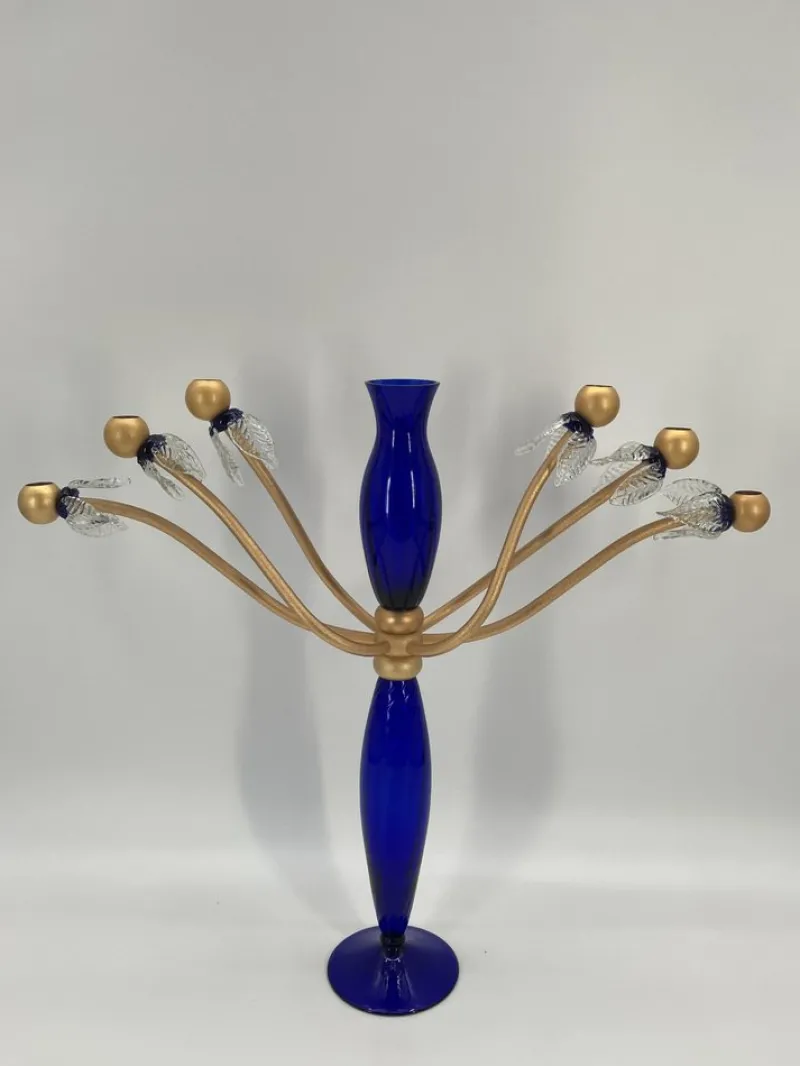 Pamono Glass Merimee Candlestick by Bořek Šípek for Driade, 1997