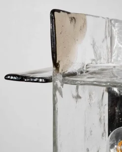 Pamono Glass Model Ice Wall Light by Carlo Nason for AV Mazzega, 1970><noscript><img width=