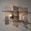 Pamono Glass Model Ice Wall Light by Carlo Nason for AV Mazzega, 1970