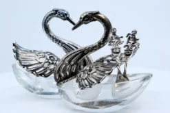 Pamono Glass Salt and Pepper Shakers, Set of 2><noscript><img width=