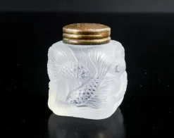 Pamono Glass Salt or Pepper Shaker in the style of Lalique><noscript><img width=