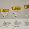 Pamono Glass Set in Crystal and Pure Gold by Barthmann, Set of 36> Glassware