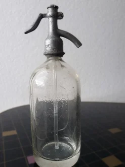 Pamono Glass Siphon Bottle, Vienna, Austria, 1920s> Bottles, Carafes & Jugs