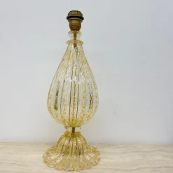 Pamono Glass Table Lamp from Barovier & Toso, Italy, 1970s><noscript><img width=