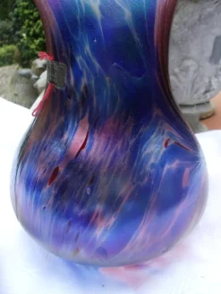 Pamono Glass Vase by Franz Austen forr Austen Glashütte, Bavarian Forest, Germany, 1970s><noscript><img width=