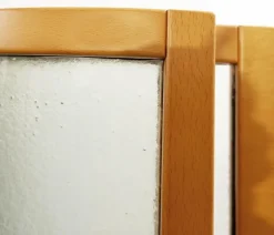 Pamono Glass Voyeur Screen by Vittorio Livi for Fiam, 1990s
