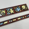 Outlet Pamono Glazed Ceramic Border Tiles by Keith Haring for Iga-Bordure Amerique, Set of 72