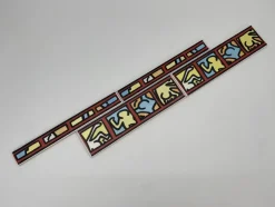 Outlet Pamono Glazed Ceramic Border Tiles by Keith Haring for Iga-Bordure Amerique, Set of 72