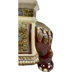 Online Pamono Glazed Ceramic Elephants, 1960, Set of 2