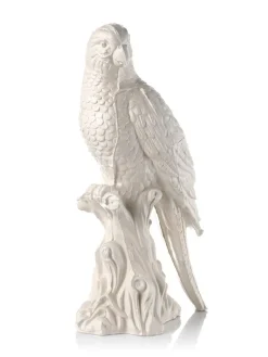 Pamono Glazed Ceramic Parrot by Botteganove> Decorative Objects
