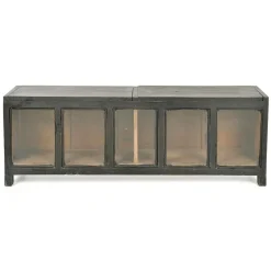 Discount Pamono Glazed Wooden Chest with Patina