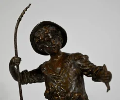 Best Pamono G.Maxim, Le Pêcheur et la Pêcheuse, Early 1900s, Regula, Set of 2