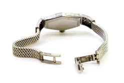 Sale Pamono Gold and Platinum Watch with Brilliant-Cut Diamonds