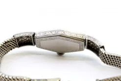 Sale Pamono Gold and Platinum Watch with Brilliant-Cut Diamonds