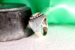 Best Pamono Gold and Silver Ring with Zirconias