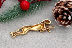 Hot Pamono Gold Brooch with Diamonds