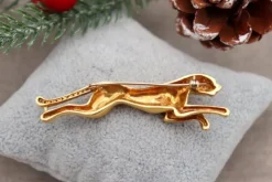 Hot Pamono Gold Brooch with Diamonds