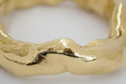 Pamono Gold Coated Resin Bangle by Philippe Cramer, 2010 The Exceptional> Bracelets