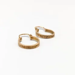 Pamono Gold Earrings, Set of 2> Earrings