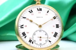 Discount Pamono Gold Grand Prix Paris 1900 Pocket Watch from Zenith