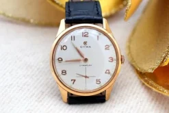 Pamono Gold Hand-Wound Watch from Cyma