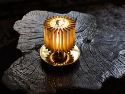 Hot Pamono Gold in the Sun Table Lamp by Dominique Perrault & Gaëlle Lauriot-Prévost