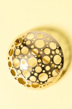 Pamono Gold Ladybird Brooch by Liisa Vitali for Nesto, 1969> Brooches