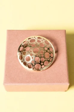 Pamono Gold Ladybird Brooch by Liisa Vitali for Nesto, 1969><noscript><img width=