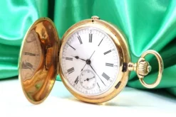 Best Pamono Gold Pocket Watch from Edmond Lefranc
