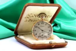 Online Pamono Gold Pocket Watch from Longines
