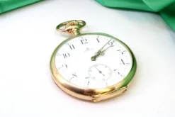 Pamono Gold Rio De Janeiro Grand Prix Paris 1900 Pocket Watch from Omega> Watches