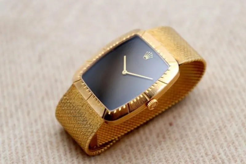 Pamono Gold Wristwatch from Rolex