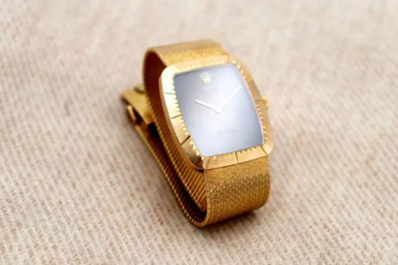 Pamono Gold Wristwatch from Rolex
