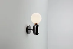 Hot Pamono Golden Aballs A Wall Lamp by Parachilna