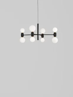 Pamono Golden Aballs Chandelier 4 by Parachilna><noscript><img width=