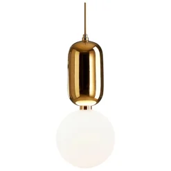 Pamono Golden Aballs T Me Pendant Lamp by Parachilna> Ceiling Lights