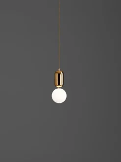 Online Pamono Golden Aballs T Pe Pendant Lamp by Parachilna